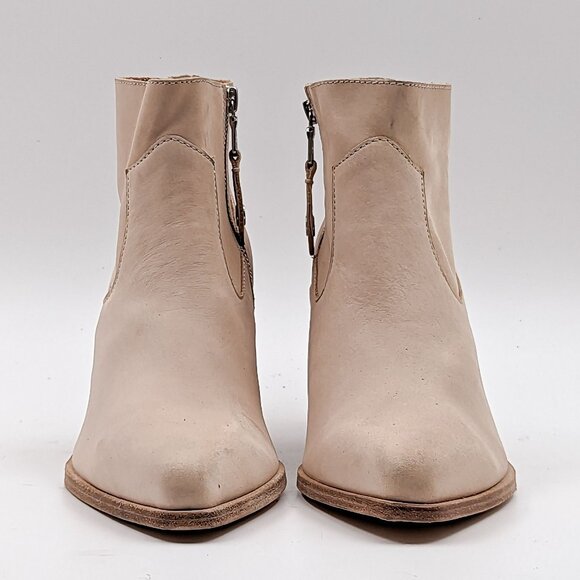 Rag&Bone Women Razor Nubuck Western Block heel ankle Boots size 9US EUR 39.5 - Picture 2 of 8